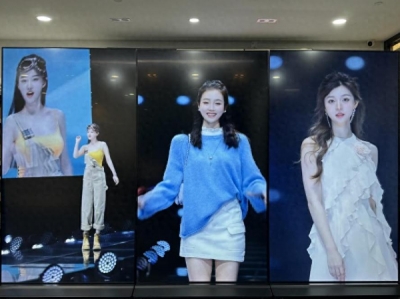 85寸LCD巨幕海报屏：一块大屏，能撑起怎样的门店形象？